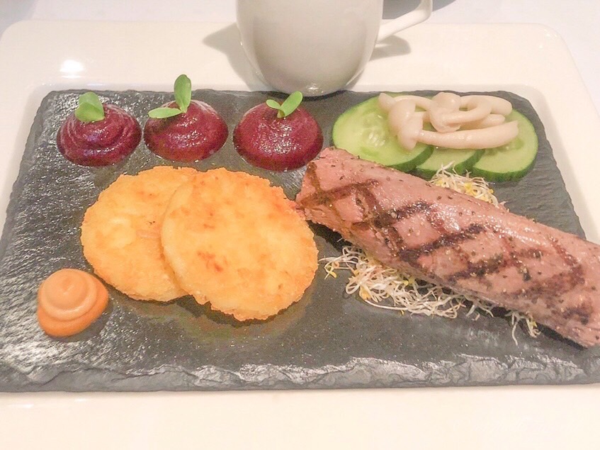 A dish at restaurant Mix